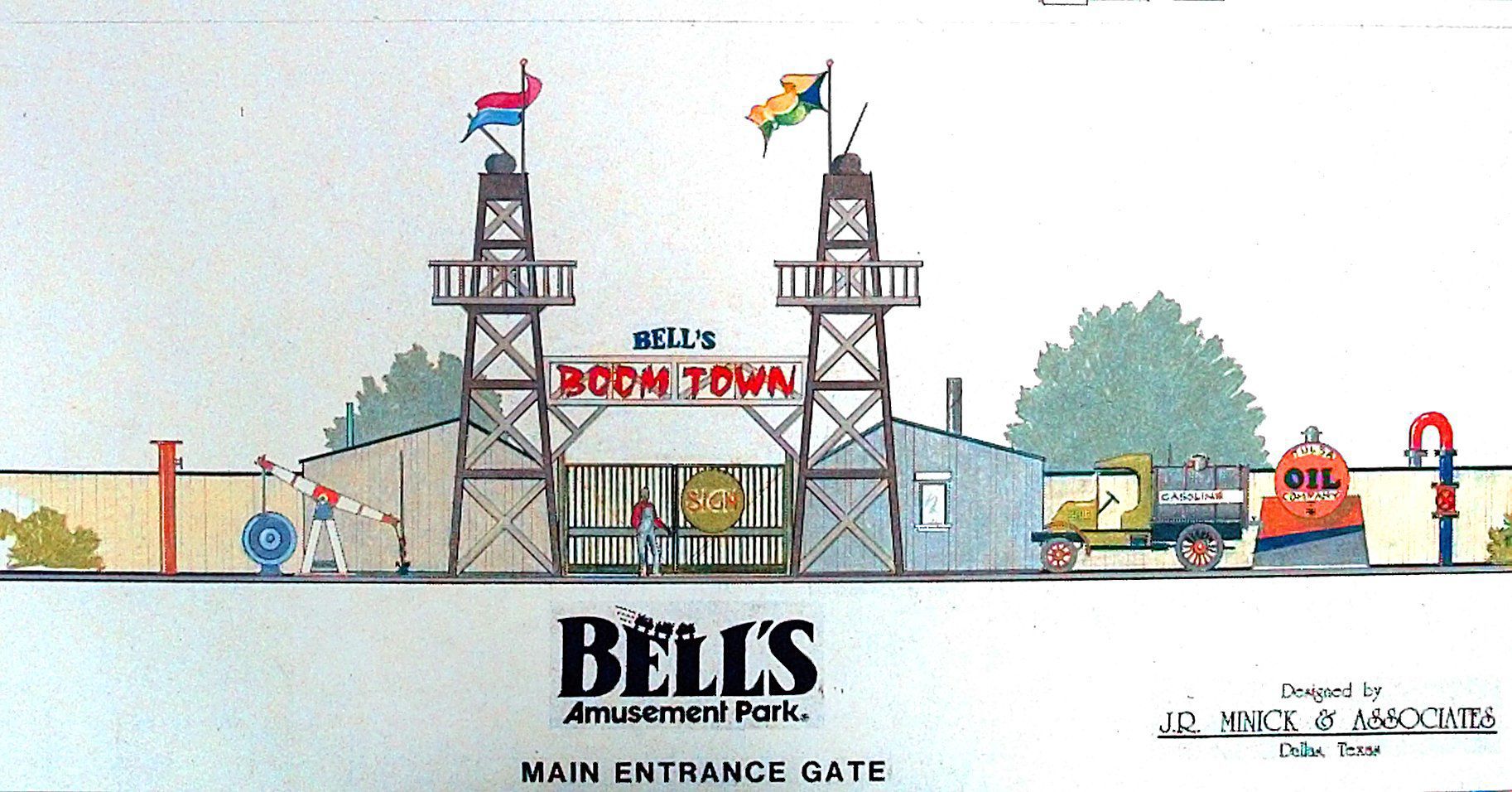 Bell's Amusement Park in 1999